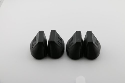 4 db Fekete Helyettesítő Végkupak Menabo Brio Tetőcsomagtartóhoz - Pót Top Crown