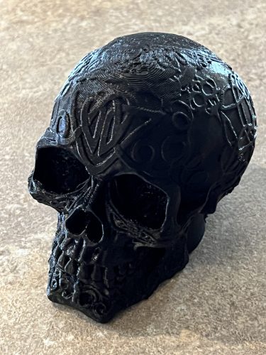 Koponya alakú vonóhorog porvédő fedél kupak– autóhoz, lakókocsihoz, utánfutóhoz