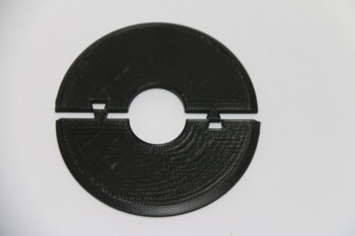 22 mm ABS Radiátor Csőfedél - Összekapcsoló Gyűrű Biztonságos Rögzítéshez