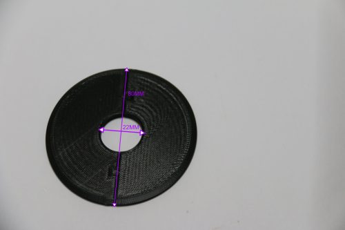 22 mm ABS Radiátor Csőfedél - Összekapcsoló Gyűrű Biztonságos Rögzítéshez