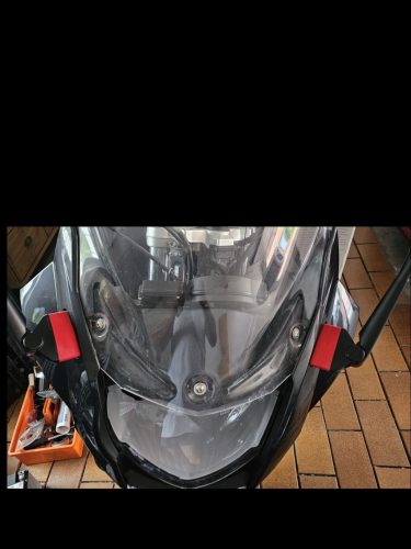 2 db BMW F 800 GT 30 mm-es tükörhosszabbító idomkiterjesztő – motorkerékpár kiegészítő