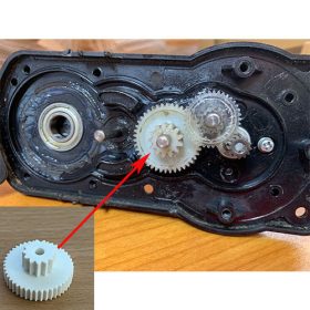   Csere fogaskerék Mow Best 805-hoz – kompatibilis YardForce fűnyíróval