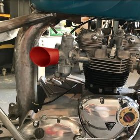   Bellmouth torokcső levegőbeszívó tölcsér Triumph Amal 930 karburátorhoz