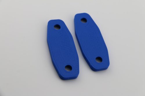 47mm Tükörfedő Lezáró Alaplapok Yamaha FZR 1000 FZR1000 1991-1994-hez