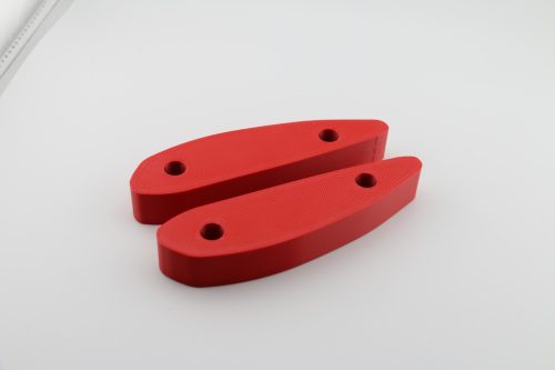 Tartós 20 mm vastag 2* Piros Kawasaki ZZR 1100 (ZX-11) 1990-2001 Tükör Hosszabbító Adapter