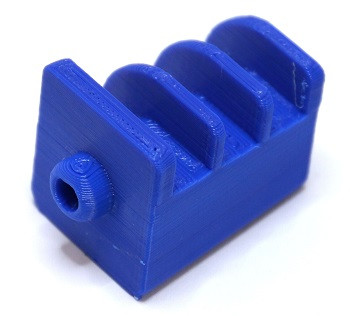 Kék TÁMASZTÓLÁB, LÁBTARTÓ, TALP, ÁLLVÁNYPAD TEKTRONIX OSZCILLOSZKÓPOKHOZ