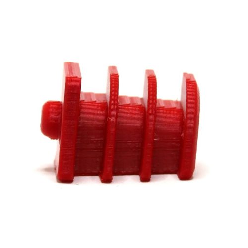 Piros TÁMASZTÓLÁB, LÁBTARTÓ, TALP, ÁLLVÁNYPAD TEKTRONIX OSZCILLOSZKÓPOKHOZ