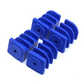   Kék  TEKTRONIX 453 / 453A / 454 / 454A Csere Kábelrögzítő Láb (Alkatrészszám: 348-0258-00)