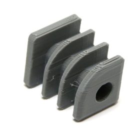   Szürke TEKTRONIX 453 / 453A / 454 / 454A Csere Kábelrögzítő Láb (Alkatrészszám: 348-0258-00)