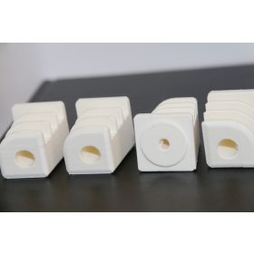   Fehér TEKTRONIX 453 / 453A / 454 / 454A Csere Kábelrögzítő Láb (Alkatrészszám: 348-0258-00)