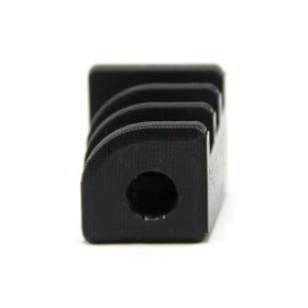   Fekete TEKTRONIX 453 / 453A / 454 / 454A Csere Kábelrögzítő Láb (Alkatrészszám: 348-0258-00)