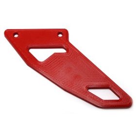   Motorkerékpár hátsó láncvédő vezető burkolat a Triumph Street Triple 675-höz