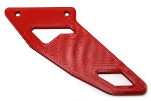 Motorkerékpár hátsó láncvédő vezető burkolat a Triumph Street Triple 675-höz