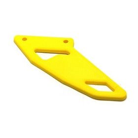   Motorkerékpár hátsó láncvédő vezető burkolat a Triumph Street Triple 675-höz