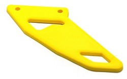 Motorkerékpár hátsó láncvédő vezető burkolat a Triumph Street Triple 675-höz