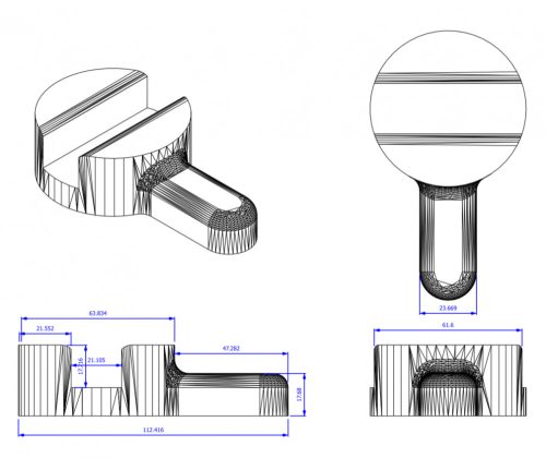Olajbeöntő sapkához kulcs - Honda / Acura