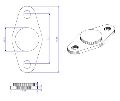 VISSZAPILLANTÓ TÜKÖR TAKARÓ SAPKA -APRILIA RSV Mille 98-03
