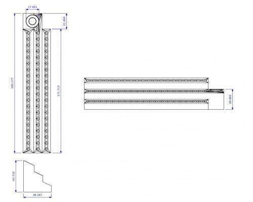 60 DB-OS (4 mm) BIT- és Wowstick tartó