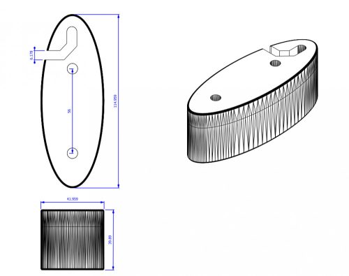 Tükör hosszabbító Honda Super Blackbird