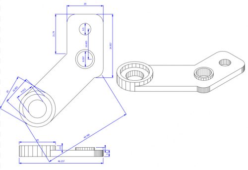 Index tartó BMW 1200GS-hez