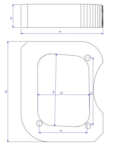 Tender vastagító BMW R1100GS