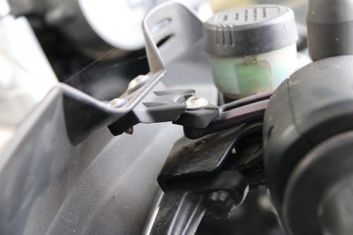 BMW R1200GS R1200 GS Kézvédő adapter tartó rögzítés rögzítő alkatrész 