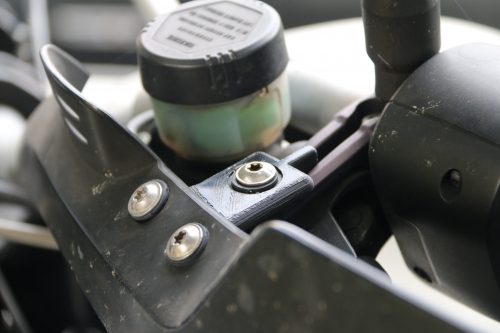 BMW R1200GS R1200 GS Kézvédő adapter tartó rögzítés rögzítő alkatrész 