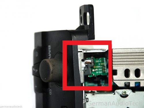 Hangerő gomb alkatrész -BMW E46 CD53