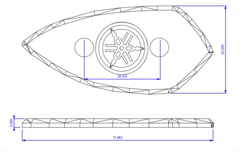 Visszapillantó adapter Yamaha FZS 1000