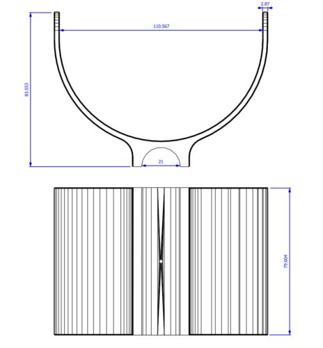 Kartámasz Garrett ACE 150/250/350 Fémdetektorhoz