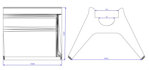 Kartámasz Garrett ACE 150/250/350 Fémdetektorhoz