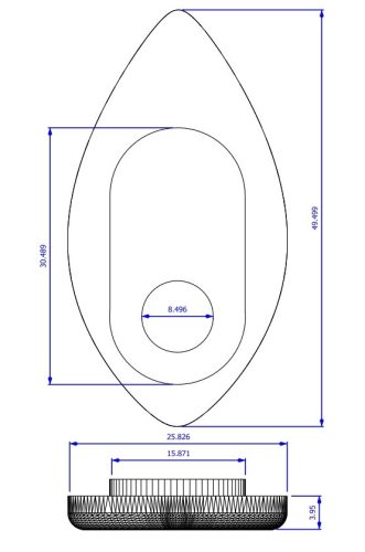 Index / irányjelző alátét Honda CB650F