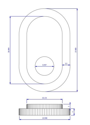 Index / irányjelző alátét Honda CB650F