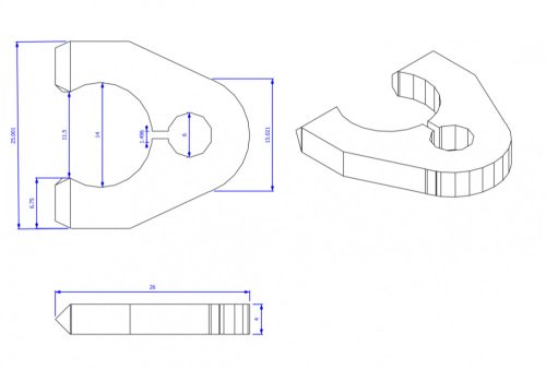 Vészleállító - Honda Aquatrax Jetskihez