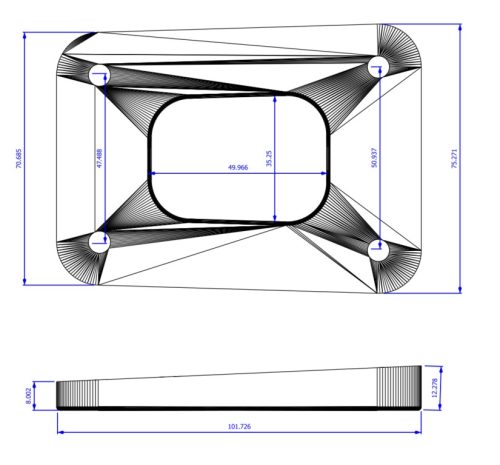 Tender alátét Honda XR650L