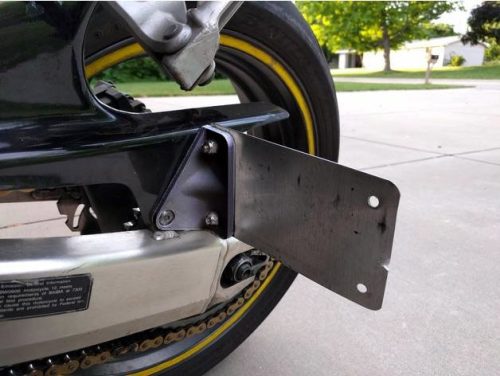 Rendszámtábla tartó Honda CBR600F4i