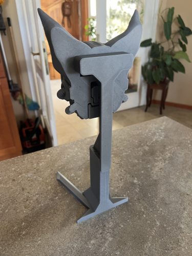 Kiber Macska Fejhallgató Tartó Mozgatható Állkapcsokkal