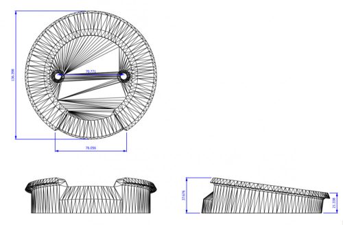 Tartó elem GIVI táskához - KTM Duke