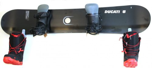 Snowboard tartó