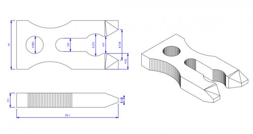 Vészleállító - Suzuki DF 2.5 Csónakmotorhoz