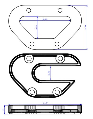 TENDER ALÁTÉT - SUZUKI SV650S
