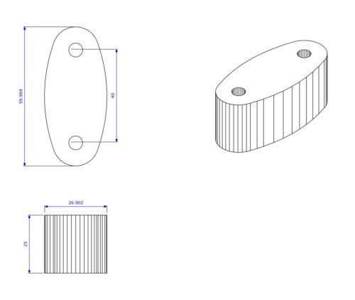 Tükör hosszabbító Honda VFR800 / CB600F Hornet